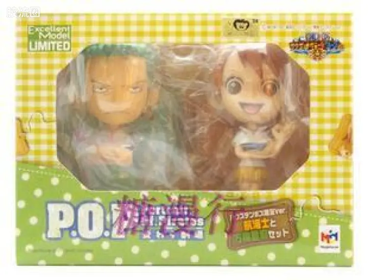 海贼王P.O.P系列 麦秆 索隆娜美套装
