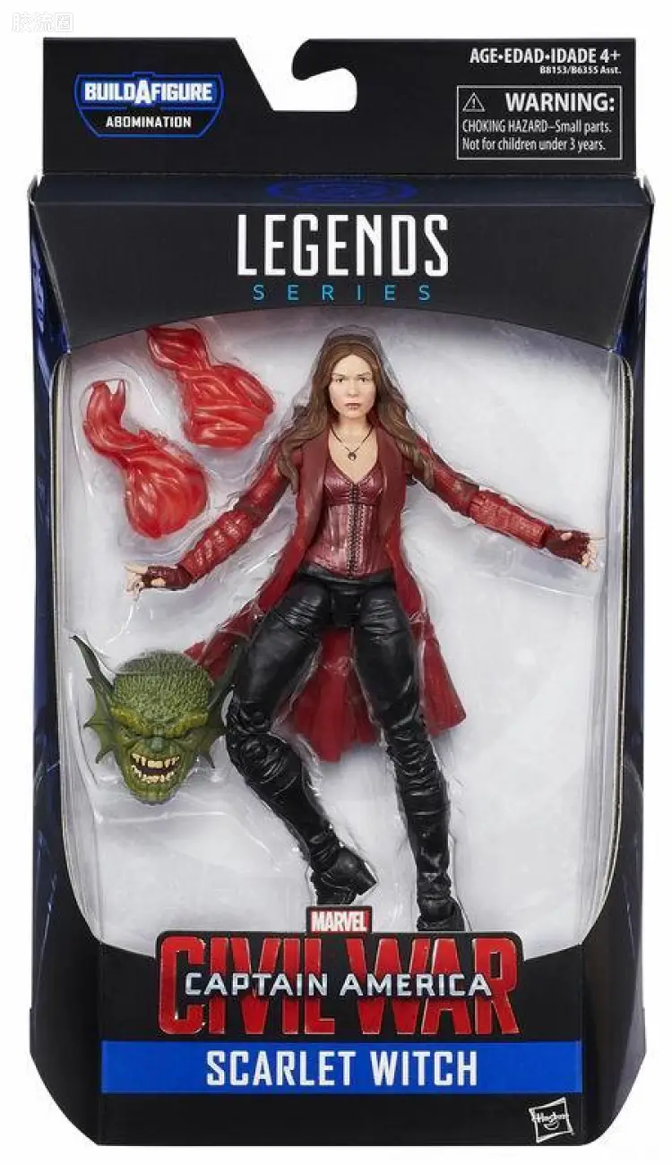 Marvel Legends/漫威传奇 可动人偶系列 憎恨系列 緋紅女巫(内战版)
