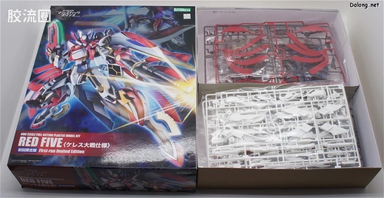 寿屋综合拼装模型系列 银河机攻队 AHSMB-005 RED FIVE-LEADER - 图片