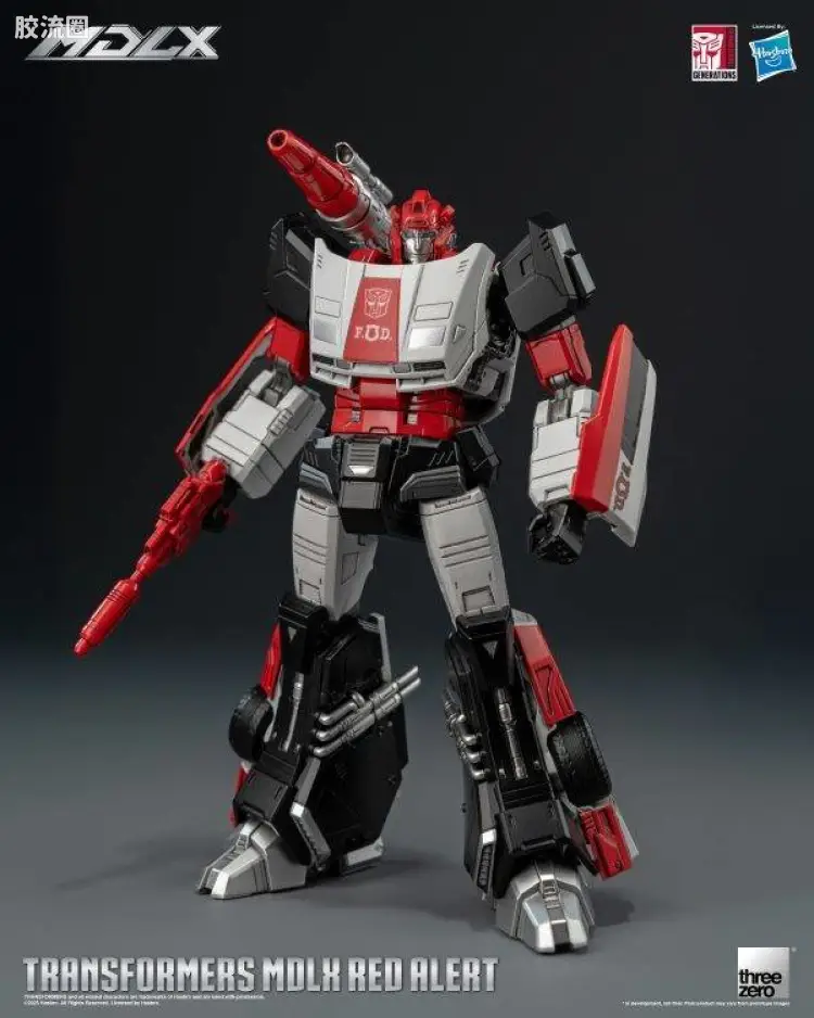 threezero机甲 MDLX 红色警报