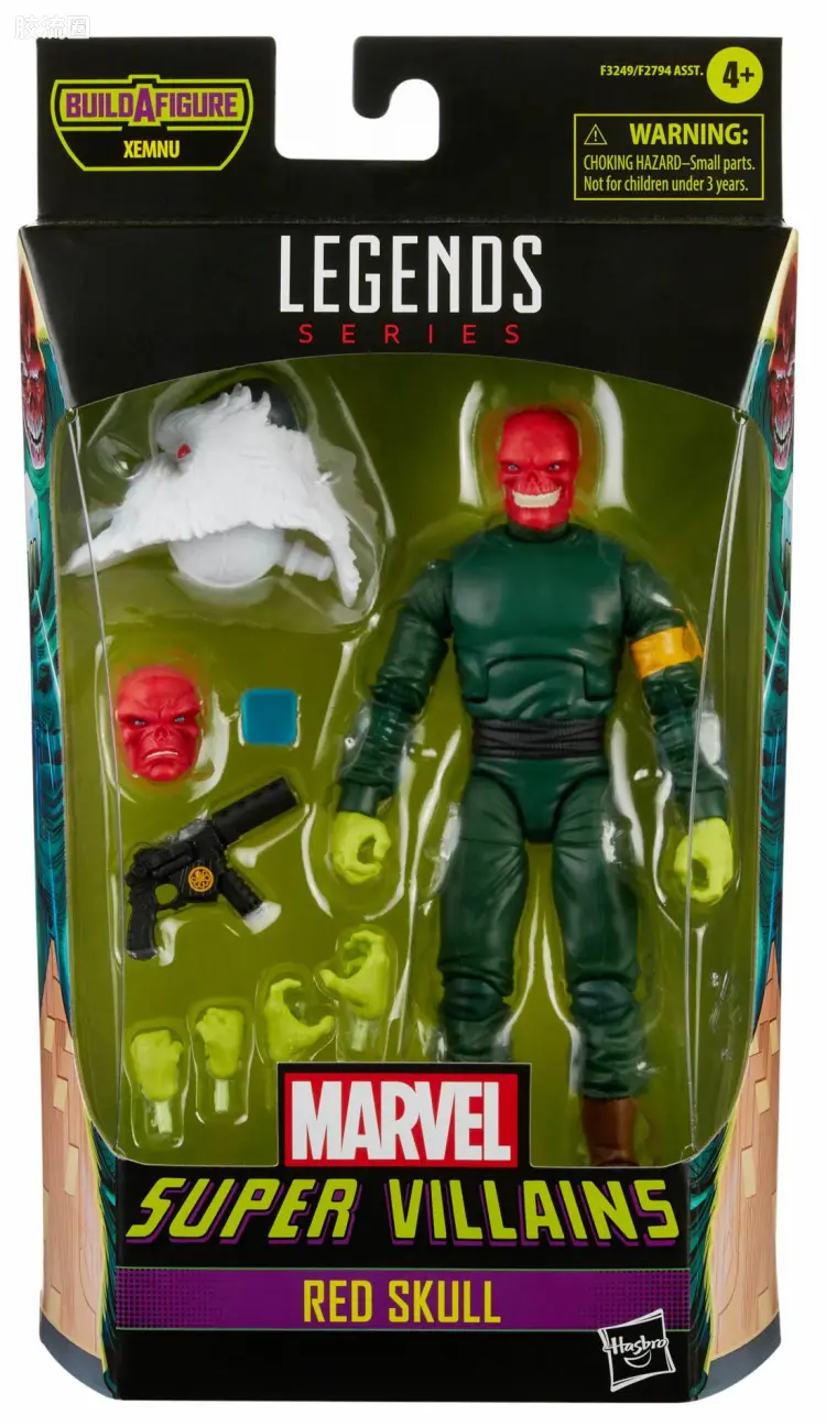 Marvel Legends/漫威传奇 可动人偶系列 Xenmu系列 红骷髅