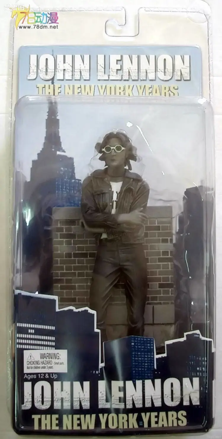 NECA 7寸可动人形系列 音乐 约翰列侬(黑白版)