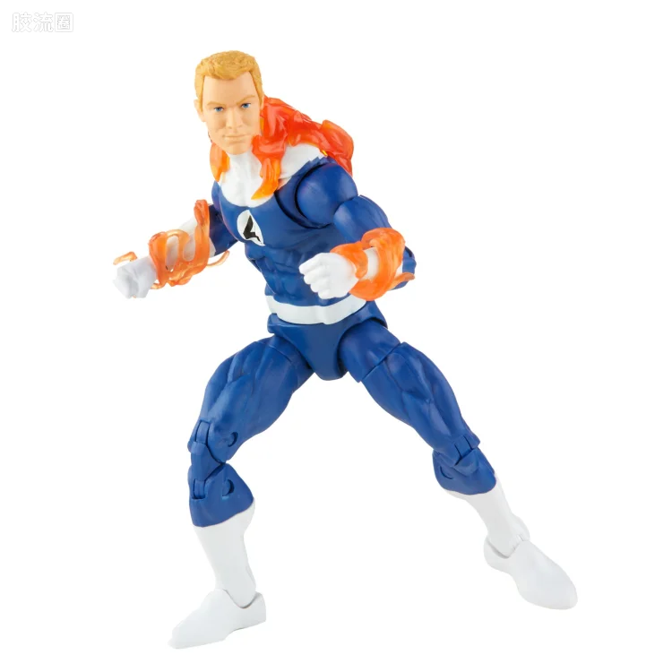 Marvel Legends/漫威传奇 可动人偶系列 神奇四侠 复古挂卡系列 约翰尼·斯通