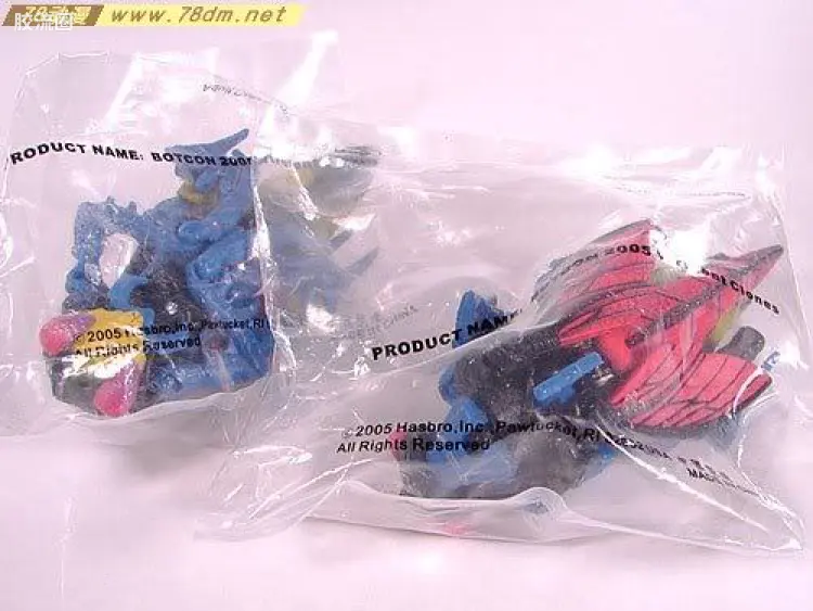 变形金刚 BOTCON & TCC 限定玩具 BOTCON2005 纪念品 毒虫克隆体套装