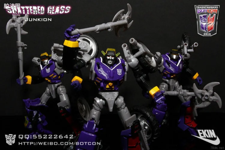 变形金刚 BOTCON & TCC 限定玩具 BOTCON2012 纪念品 镜像垃圾星人套装（镜像营救车&镜像垃圾场&镜像废铁）