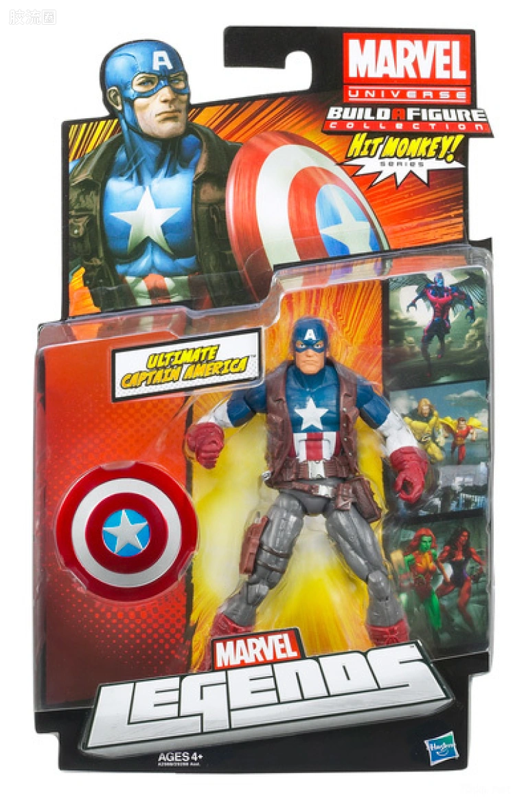 Marvel Legends/漫威传奇 可动人偶系列 孩之宝 2013年 第1代 终极美国队长