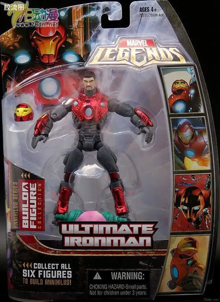 Marvel Legends/漫威传奇 可动人偶系列 孩之宝第1代 终极钢铁侠