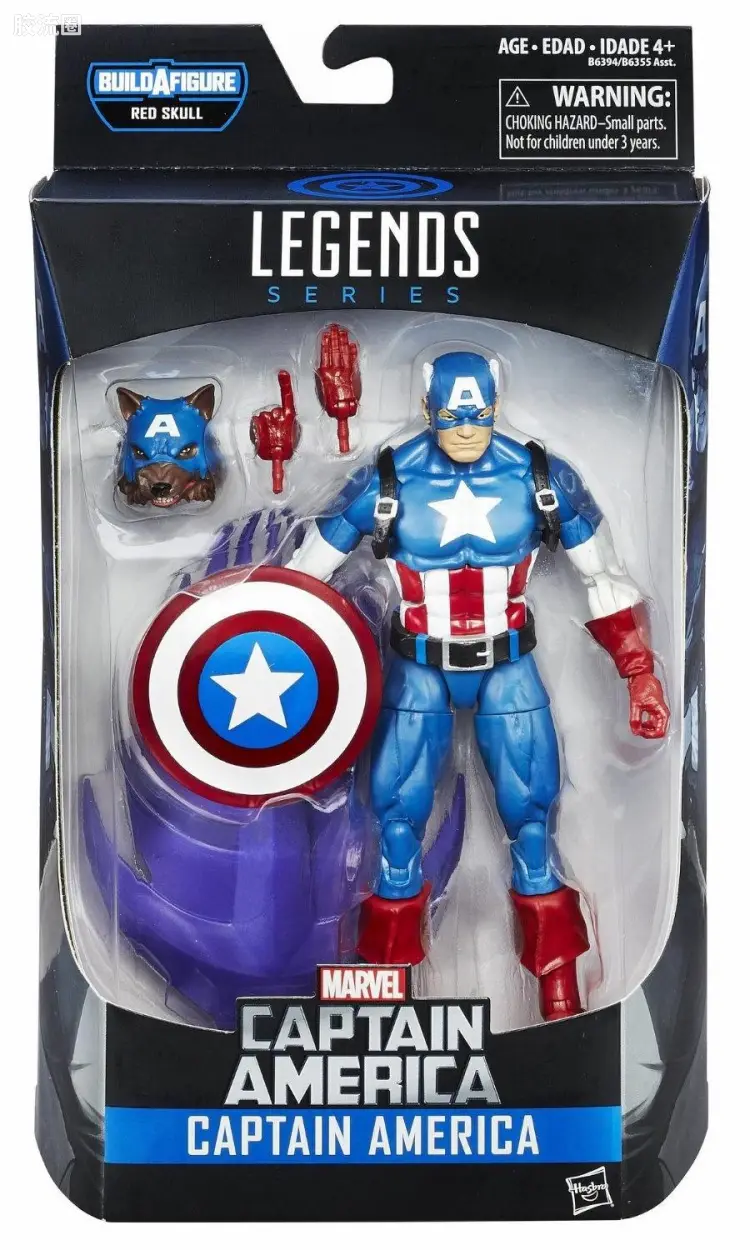 Marvel Legends/漫威传奇 可动人偶系列 Onslaught系列 经典美国队长
