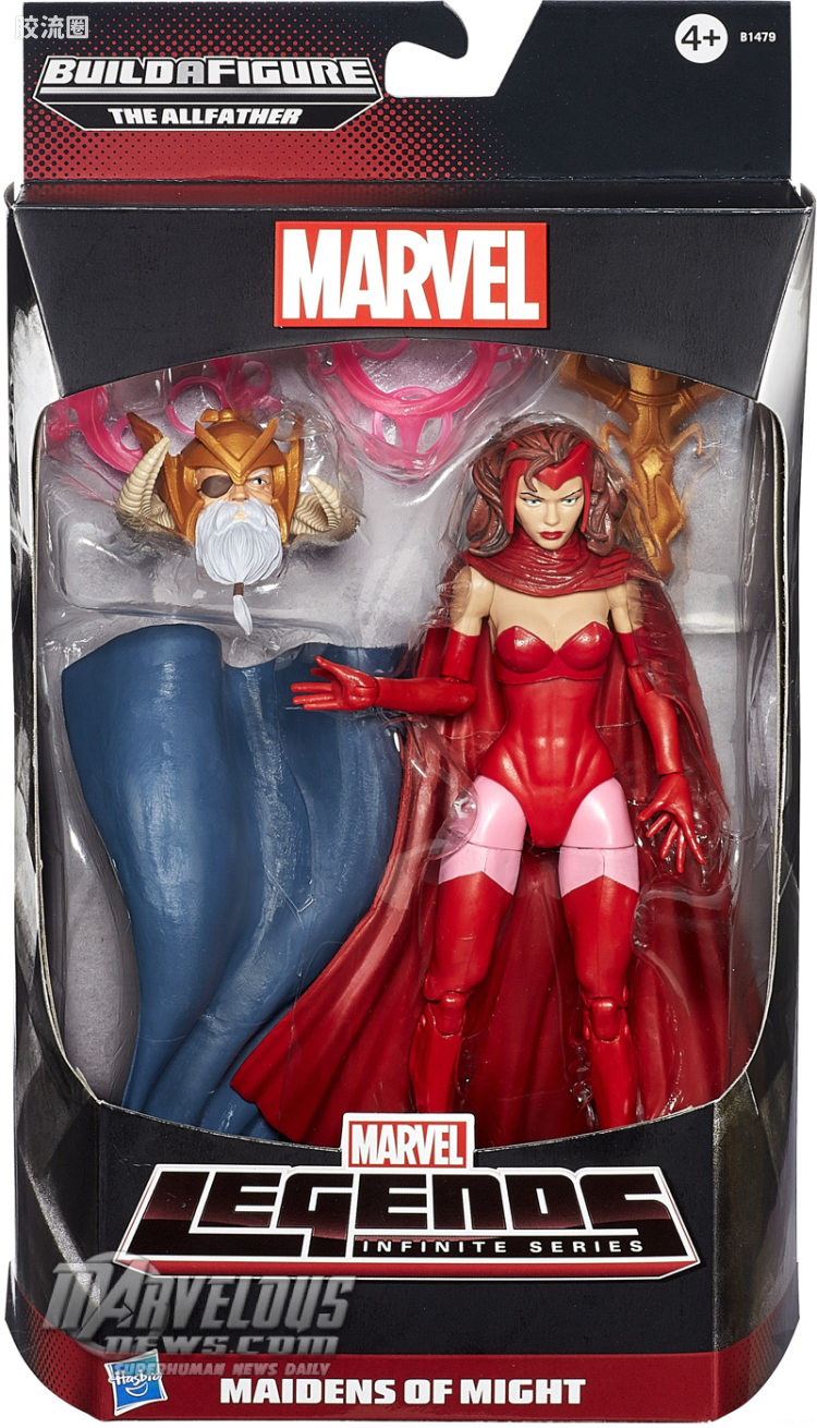 Marvel Legends/漫威传奇 可动人偶系列 奥丁神系列 绯红女巫