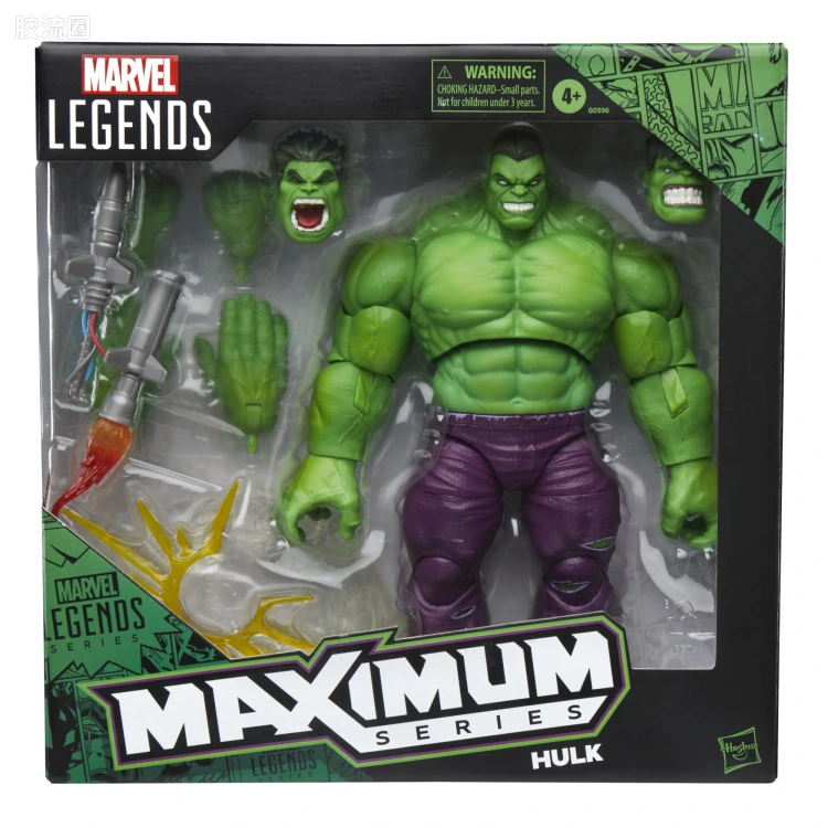 Marvel Legends/漫威传奇 可动人偶系列 Maximum单人豪华系列 绿巨人