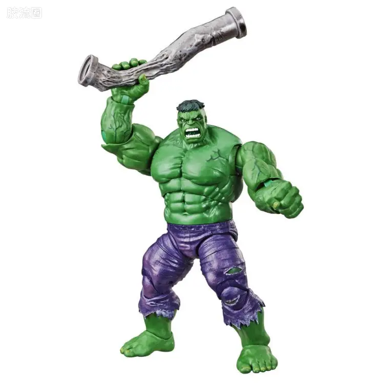 Marvel Legends/漫威传奇 可动人偶系列 6寸复古挂卡系列 绿巨人 80周年版