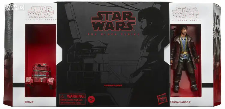 星球大战 THE BLACK SERIES 会场限定/独家发售版 美剧:安道尔 卡西安·安多&B2ENO