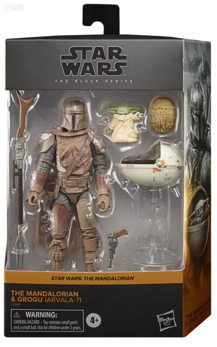星球大战 THE BLACK SERIES 2021年Target独家发售版 美剧 曼达洛人 曼达洛人&格洛古 曼鞑版