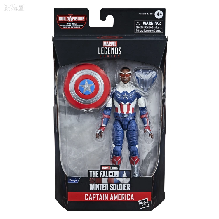 Marvel Legends/漫威传奇 可动人偶系列 美剧 猎鹰与冬兵 美国队长(猎鹰) 飞行翼系列  美剧 猎鹰与冬兵 美国队长(猎鹰)