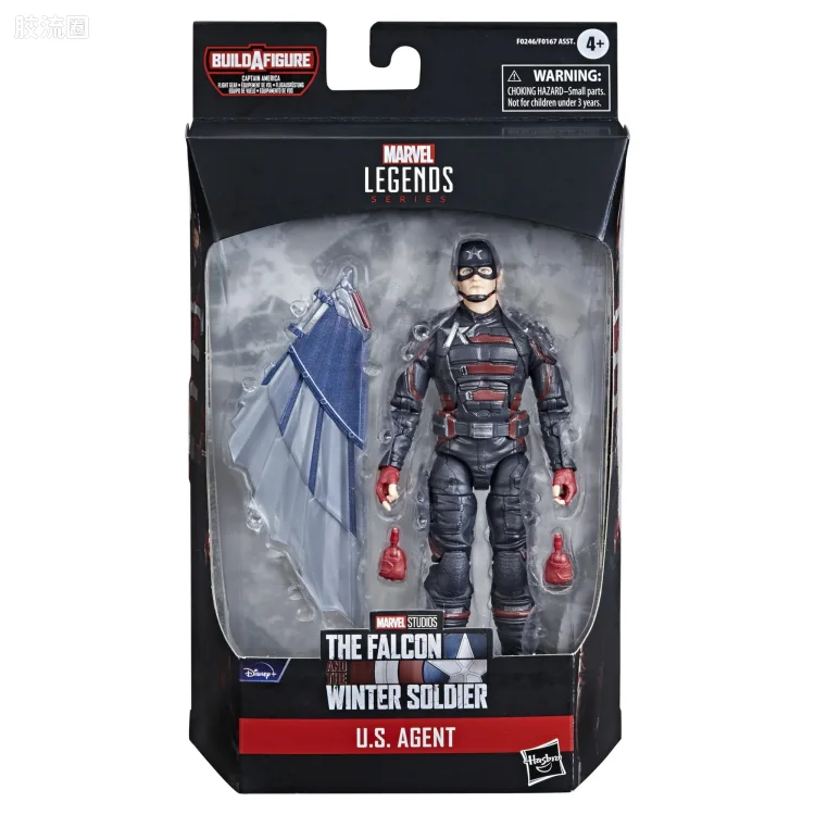 Marvel Legends/漫威传奇 可动人偶系列 美剧 猎鹰与冬兵 美国队长(猎鹰) 飞行翼系列  美国密探