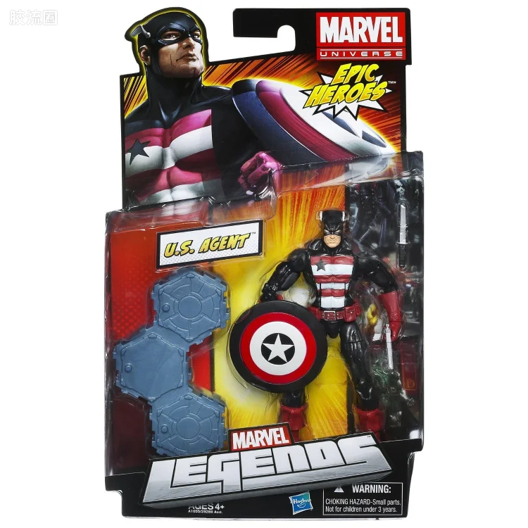 Marvel Legends/漫威传奇 可动人偶系列 2012年 第3代 美国特工