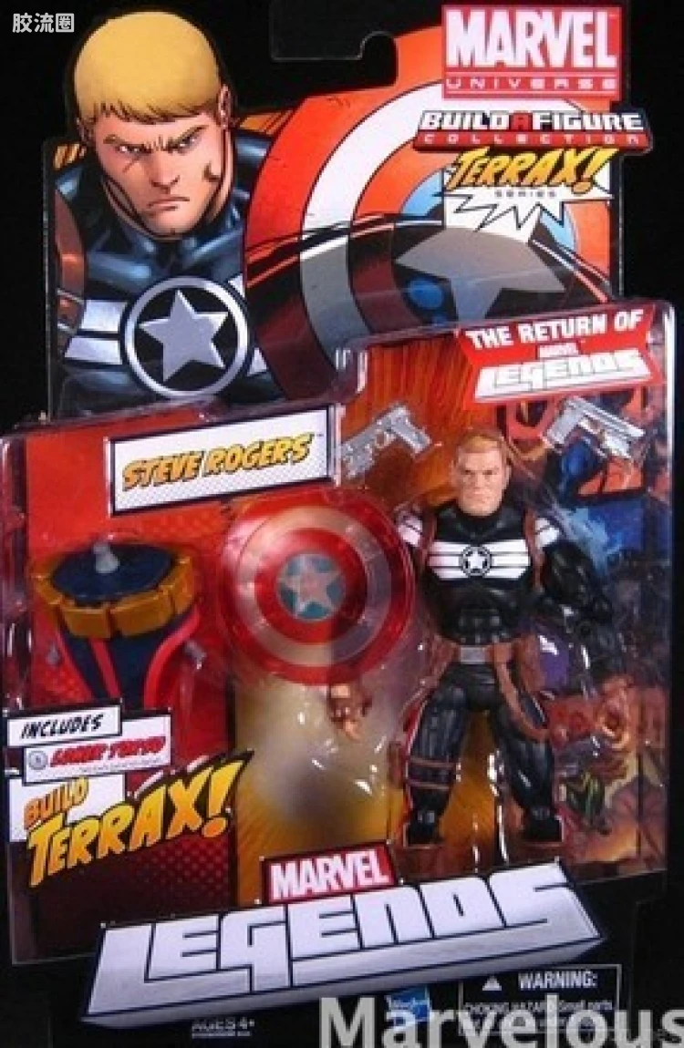 The Return of Marvel Legends 第1代 美国队长 特别版