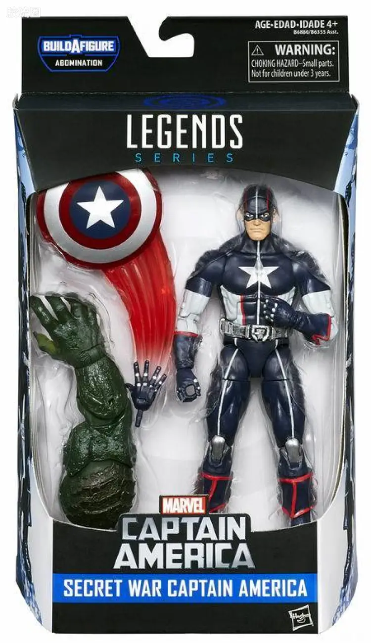 Marvel Legends/漫威传奇 可动人偶系列 憎恨系列 美国队长(秘密战争)