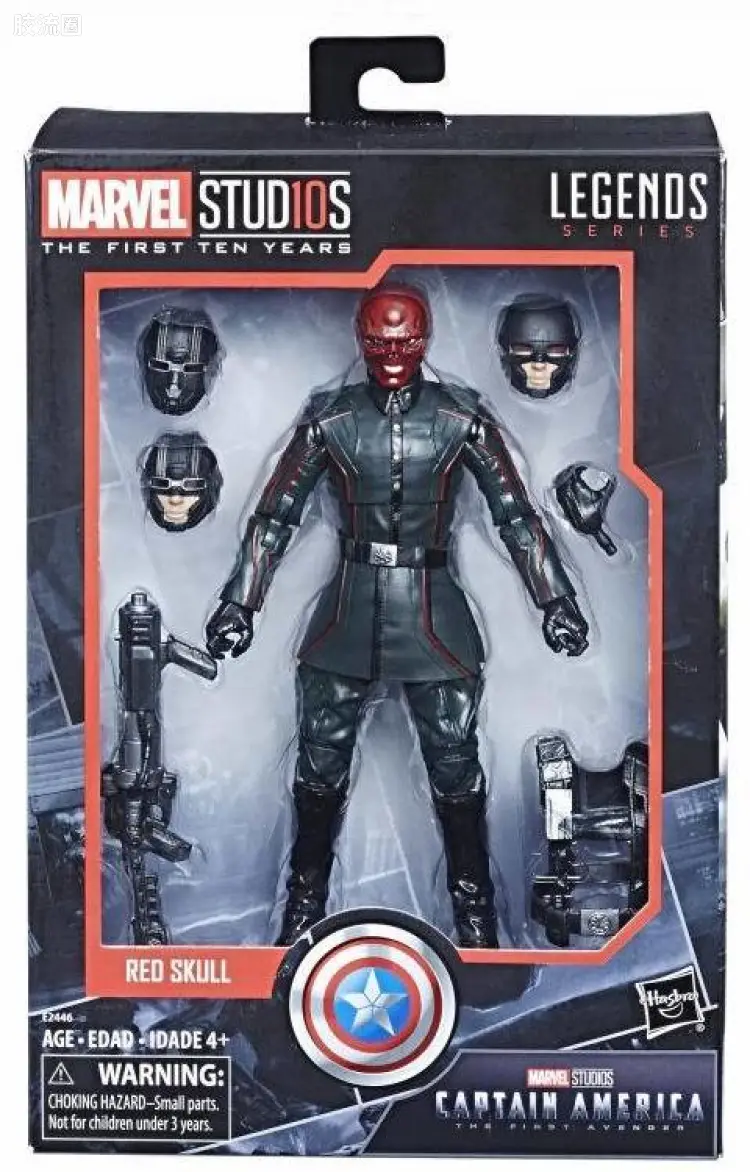 Marvel Legends/漫威传奇 可动人偶系列 Marvel电影宇宙 前10年电影系列 美国队长 红骷髅