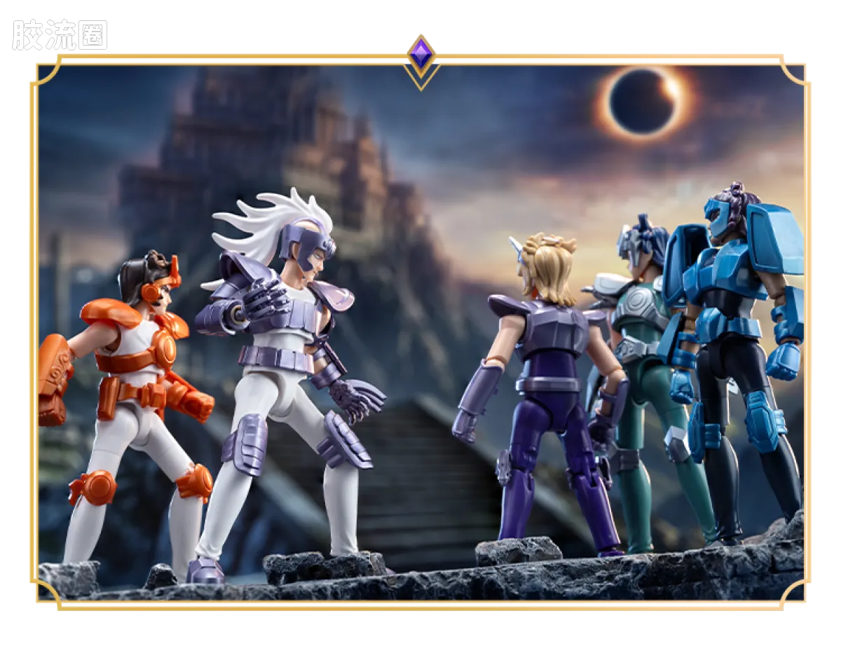 布鲁可圣斗士星矢 端盒 群星版第5弹冥界突袭 - 图片