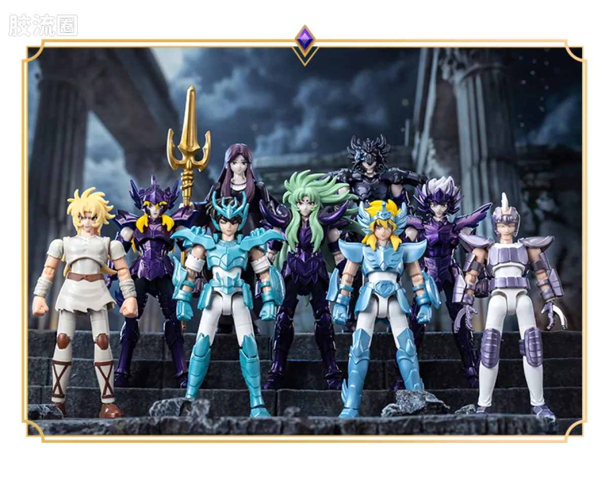 布鲁可圣斗士星矢 端盒 群星版第5弹冥界突袭 - 图片