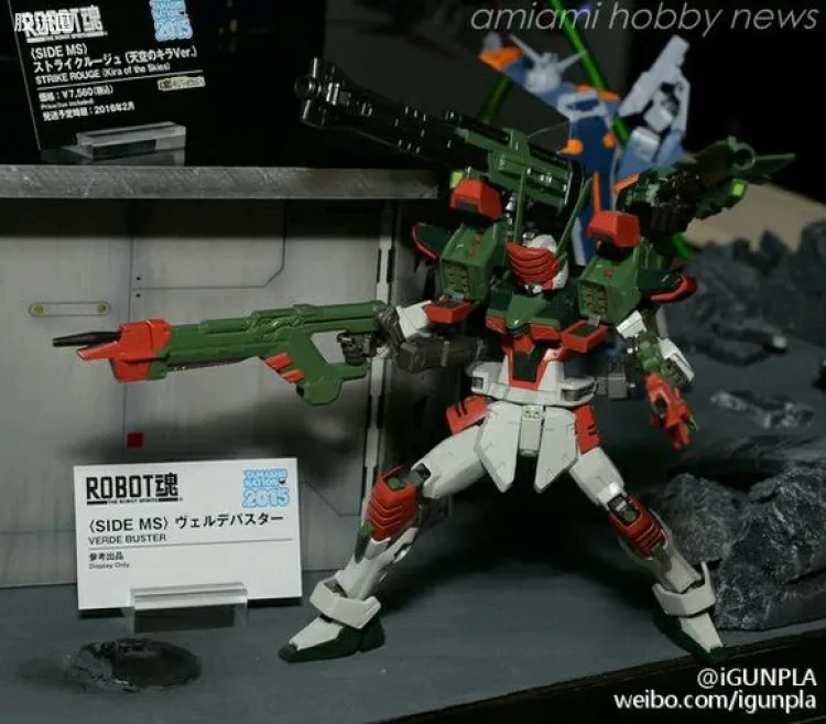 ROBOT魂 往期未商品化/开发中商品/企划 参考出品 <Side MS> 翠绿暴风高达