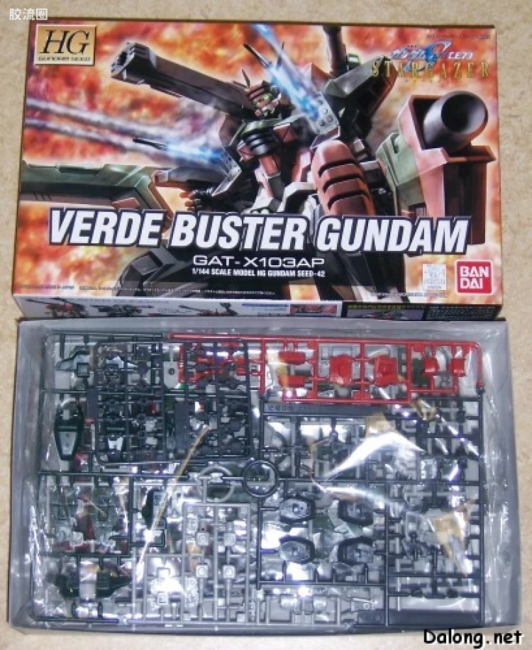 机动战士高达SEED HG SEED&SEED DESTINY 42 GAT-X103AP 翠绿暴风高达 - 图片