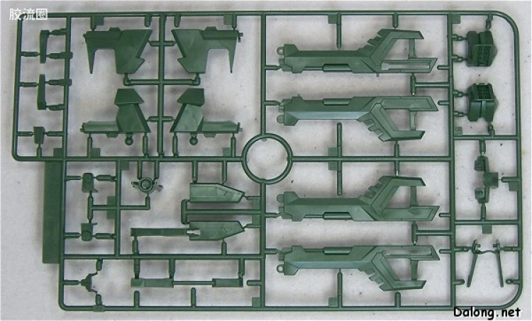 机动战士高达SEED HG SEED&SEED DESTINY 42 GAT-X103AP 翠绿暴风高达 - 图片