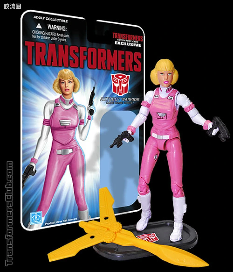 变形金刚 BOTCON & TCC 限定玩具 TCC2016 联名 合成人阿尔茜