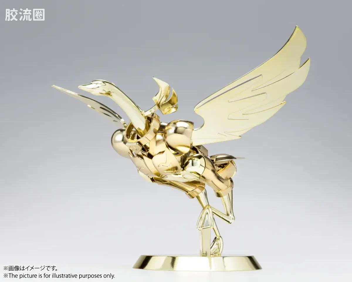 圣斗士圣衣神话 EX版 青铜圣斗士 白鸟座冰河（新生青铜圣衣）～GOLDEN LIMITED EDITION～ - 图片