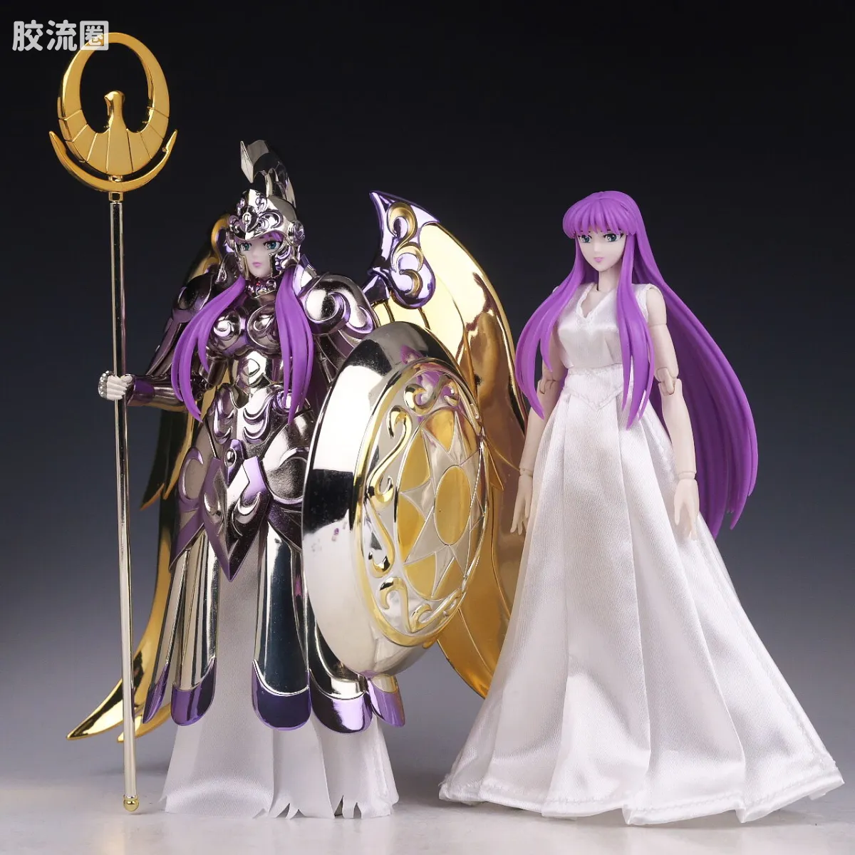 圣斗士圣衣神话 圣斗士圣衣神话 20周年纪念版 女神雅典娜&城户纱织 圣域传说豪华套装 - 图片