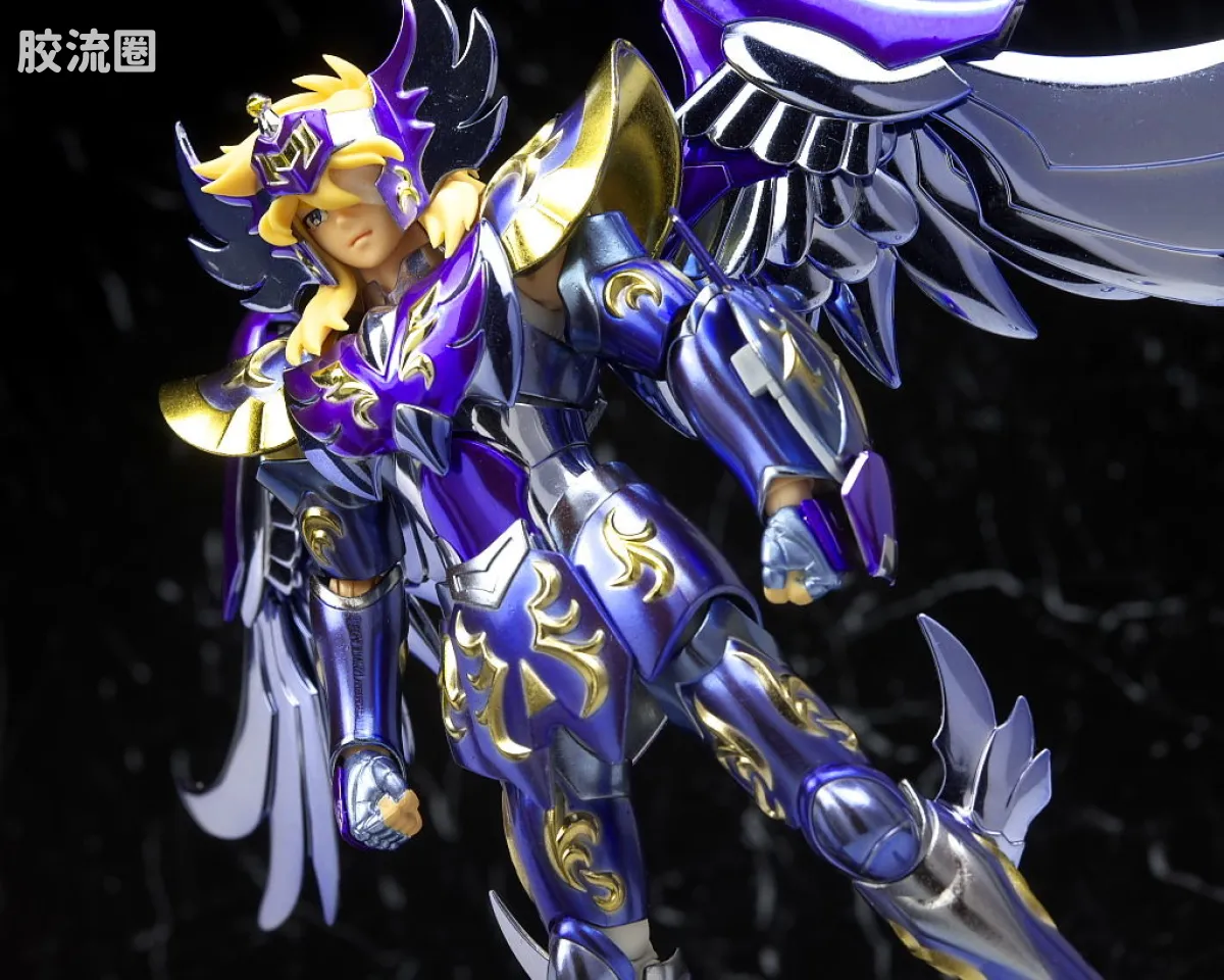 圣斗士圣衣神话 十周年纪念版 白鸟座冰河 神圣衣 - 图片