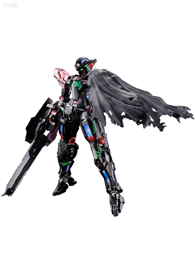 PG 其他限定版 能天使高达+战损用配件(赛博配色)