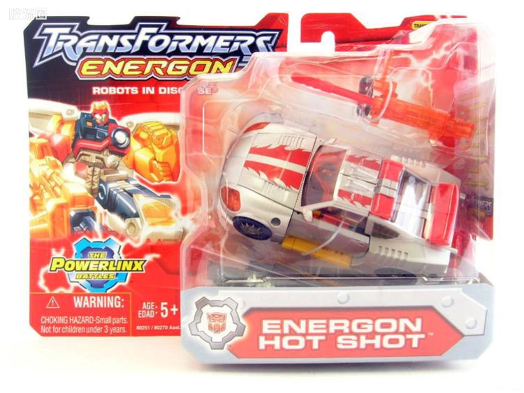 变形金刚Energon 超能量争夺战 战斗级 能量化 激射