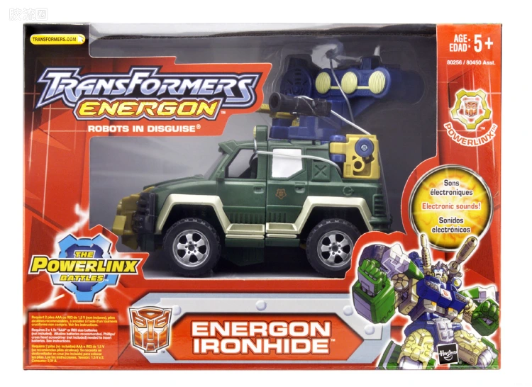 变形金刚Energon 超能量争夺战 超级级 能量化 铁皮