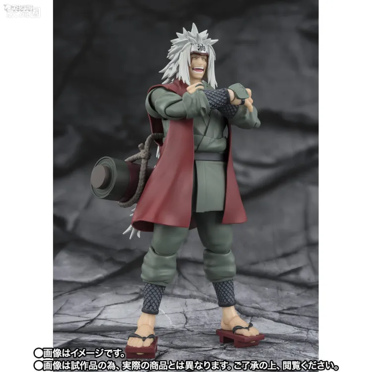 SHF 火影忍者系列 自来也 -木叶极致仙术的豪杰- 仙人模式套装