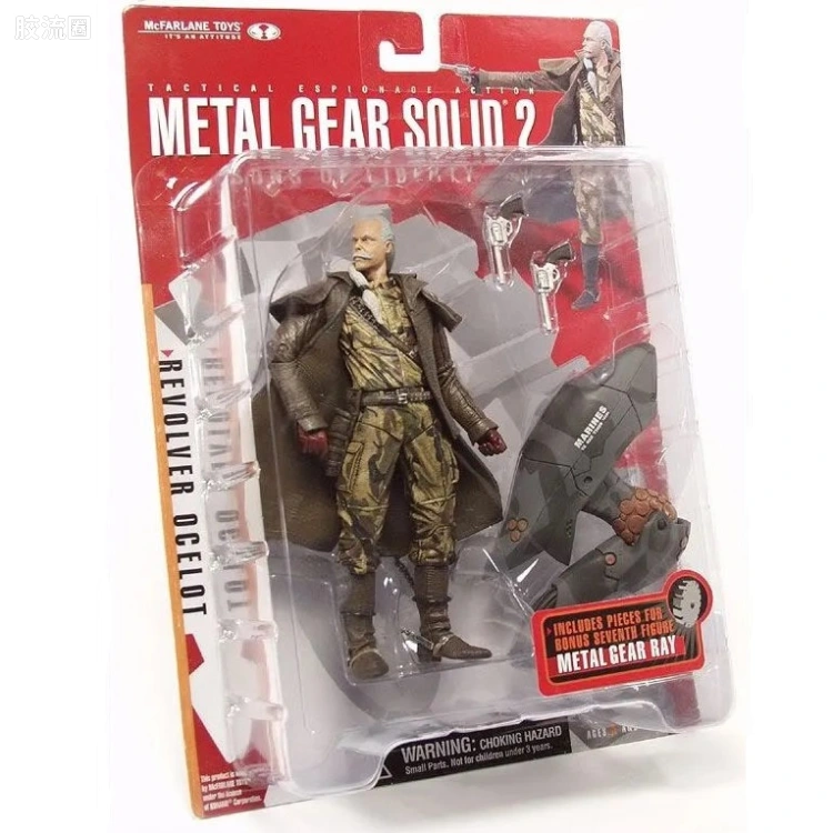 麦克法兰游戏与动画系列 合金装备 自由之子 REVOLVER OCELOT