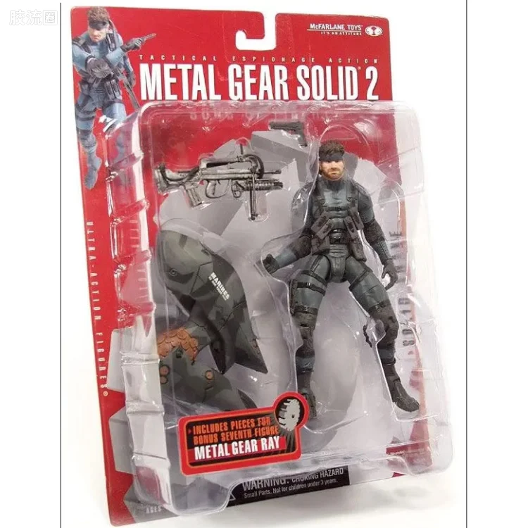 麦克法兰游戏与动画系列 合金装备 自由之子 SOLID SNAKE