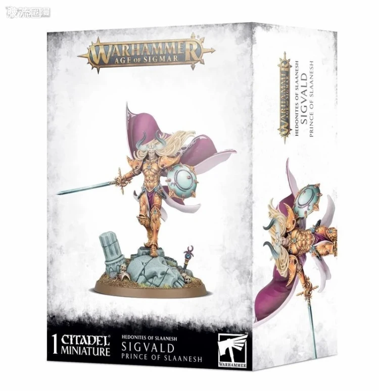战锤：西格玛时代 Warhammer：Age of Sigmar 普通版 色孽享乐大军 莎莉士王子 西格瓦尔德