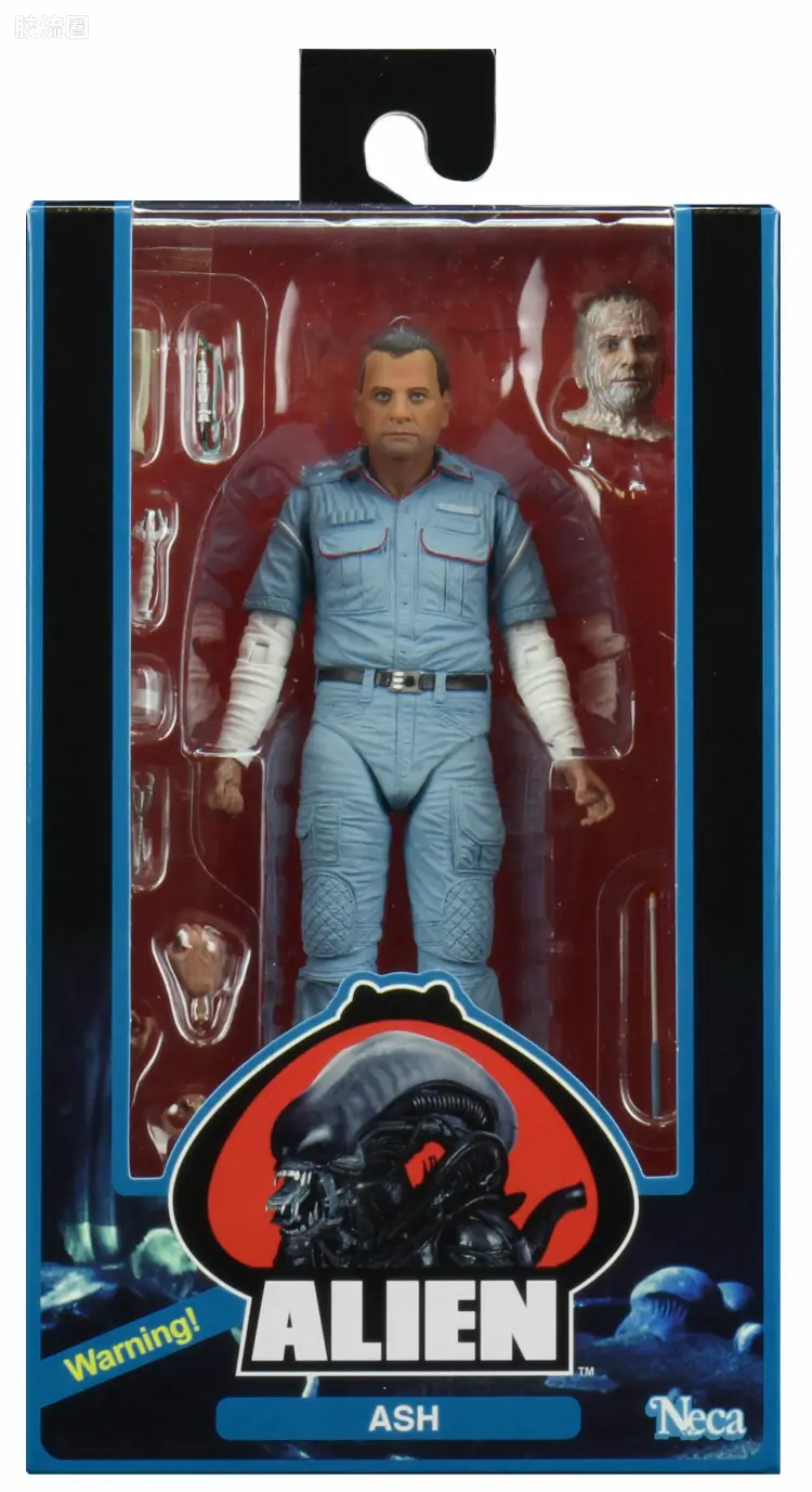 NECA 7寸可动人形系列 异形40周年电影版 艾什 第3代