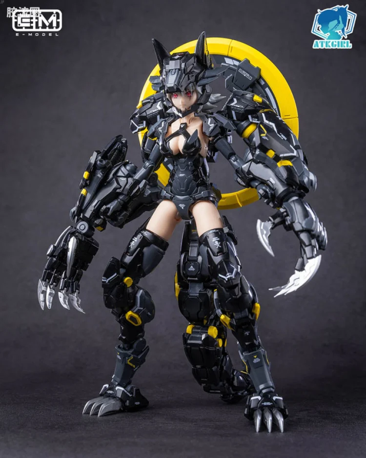 御模道A.T.K.GIRL 限定版 芬里尔 Armor Girl Warewolf Benandanti Universal Color Version Plastic Model(Pre-order)