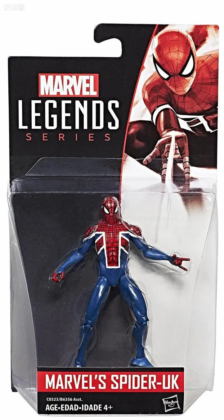 Marvel Legends/漫威传奇 可动人偶系列 3.75寸系列 英国蜘蛛侠