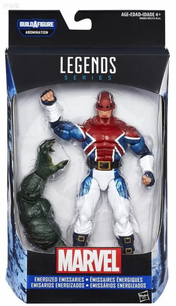 Marvel Legends/漫威传奇 可动人偶系列 憎恨系列 英国队长