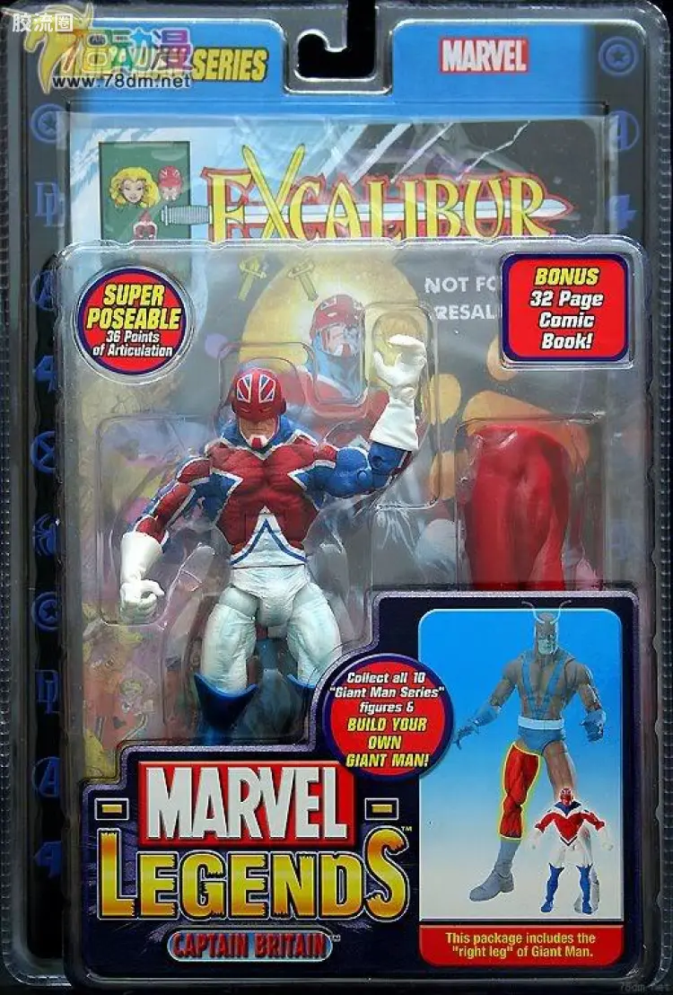 Marvel Legends/漫威传奇 可动人偶系列 沃尔玛版 英国队长