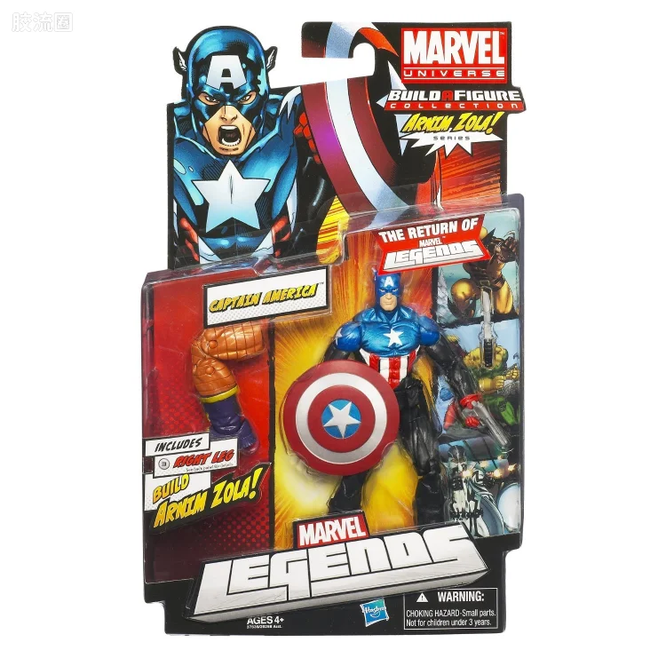 Marvel Legends/漫威传奇 可动人偶系列 2012年 第2代 英雄时代   美国队长