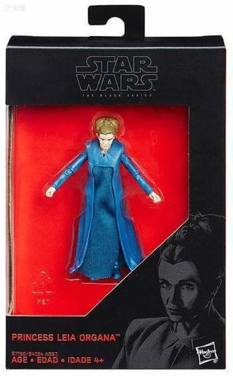 星球大战 THE BLACK SERIES 会场限定/独家发售 3.75寸系列 莉亚公主 蓝衣