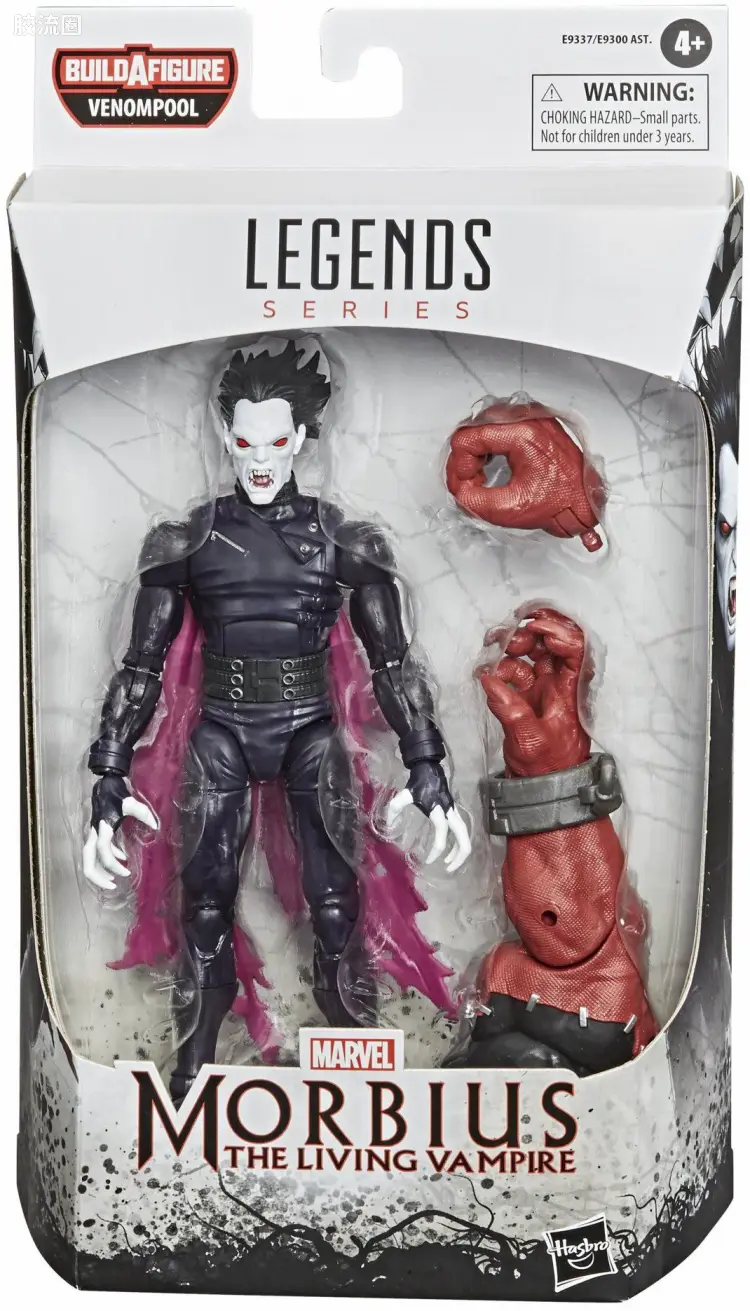 Marvel Legends/漫威传奇 可动人偶系列 毒液死侍系列 莫比亚斯