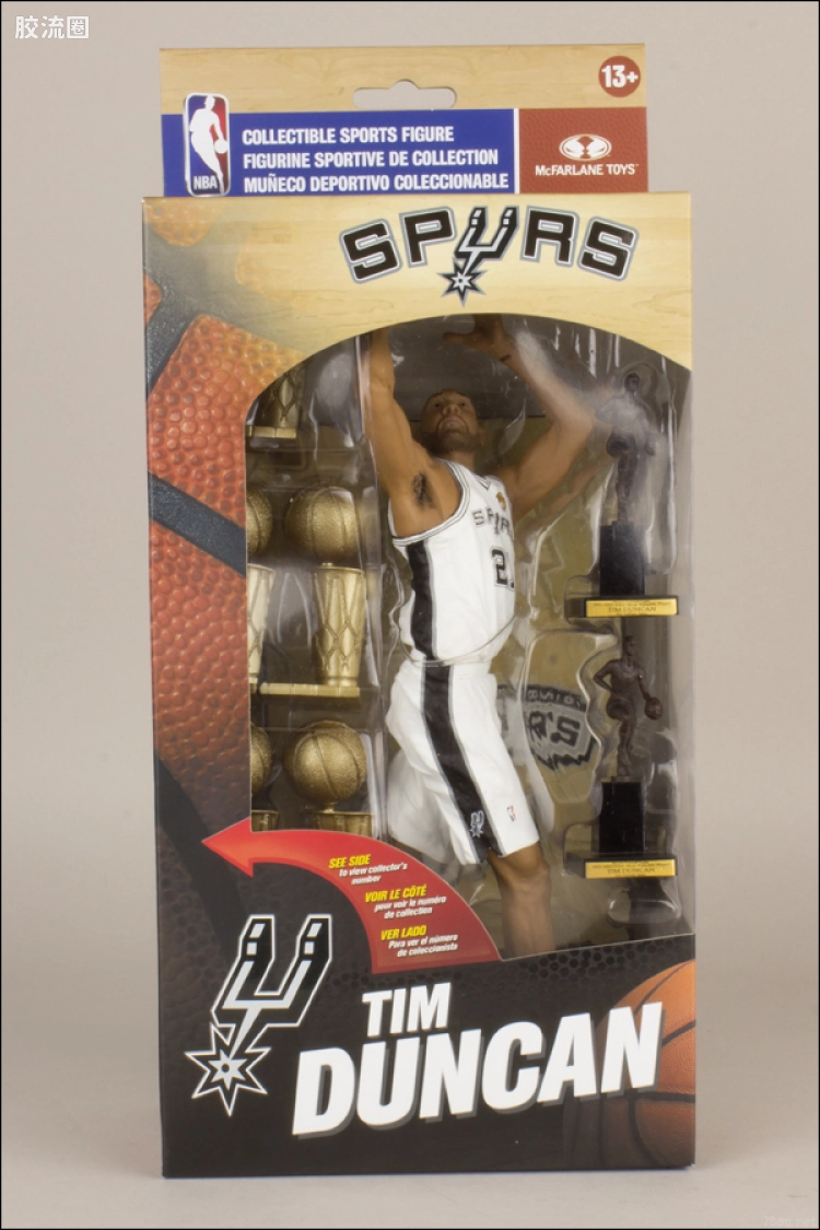 麦克法兰NBA篮球系列玩具 特别版 蒂姆·邓肯 特别版