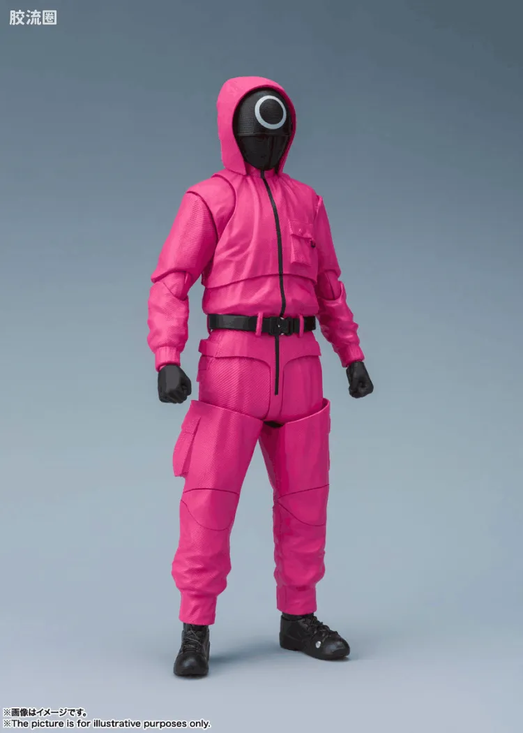 SHF 鱿鱼游戏系列 蒙面工人/蒙面经理