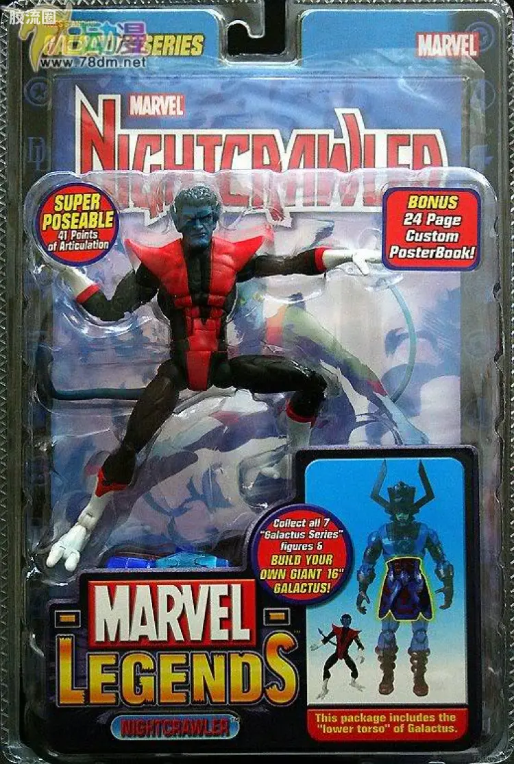 Marvel Legends/漫威传奇 可动人偶系列 第9代 蓝恶魔